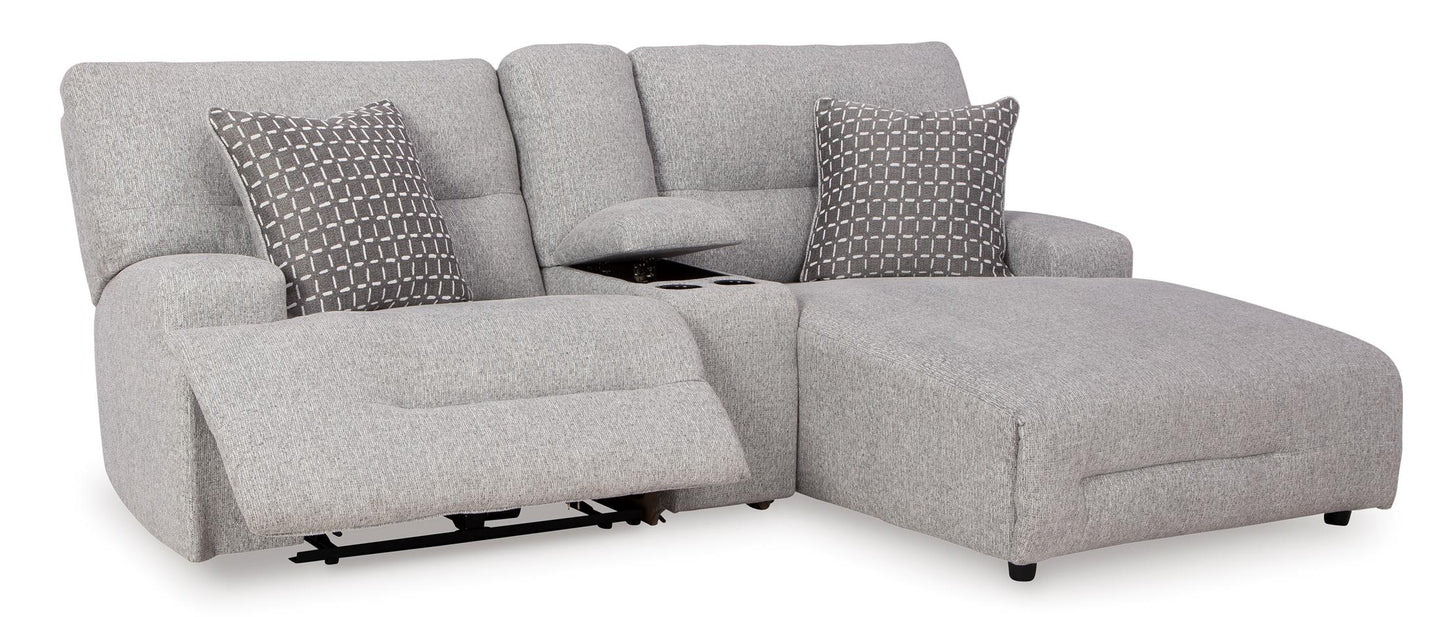 Acklen Place Right Facing 3-Piece Power Reclining Sectional Sofa with 