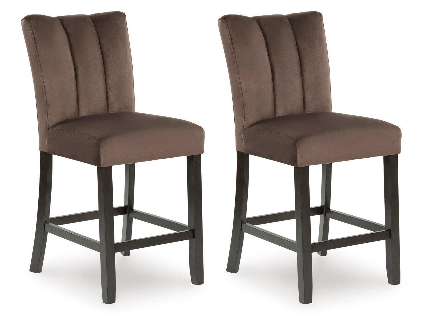 Jazmore Counter Height Upholstered Bar Stool (Set of 2)