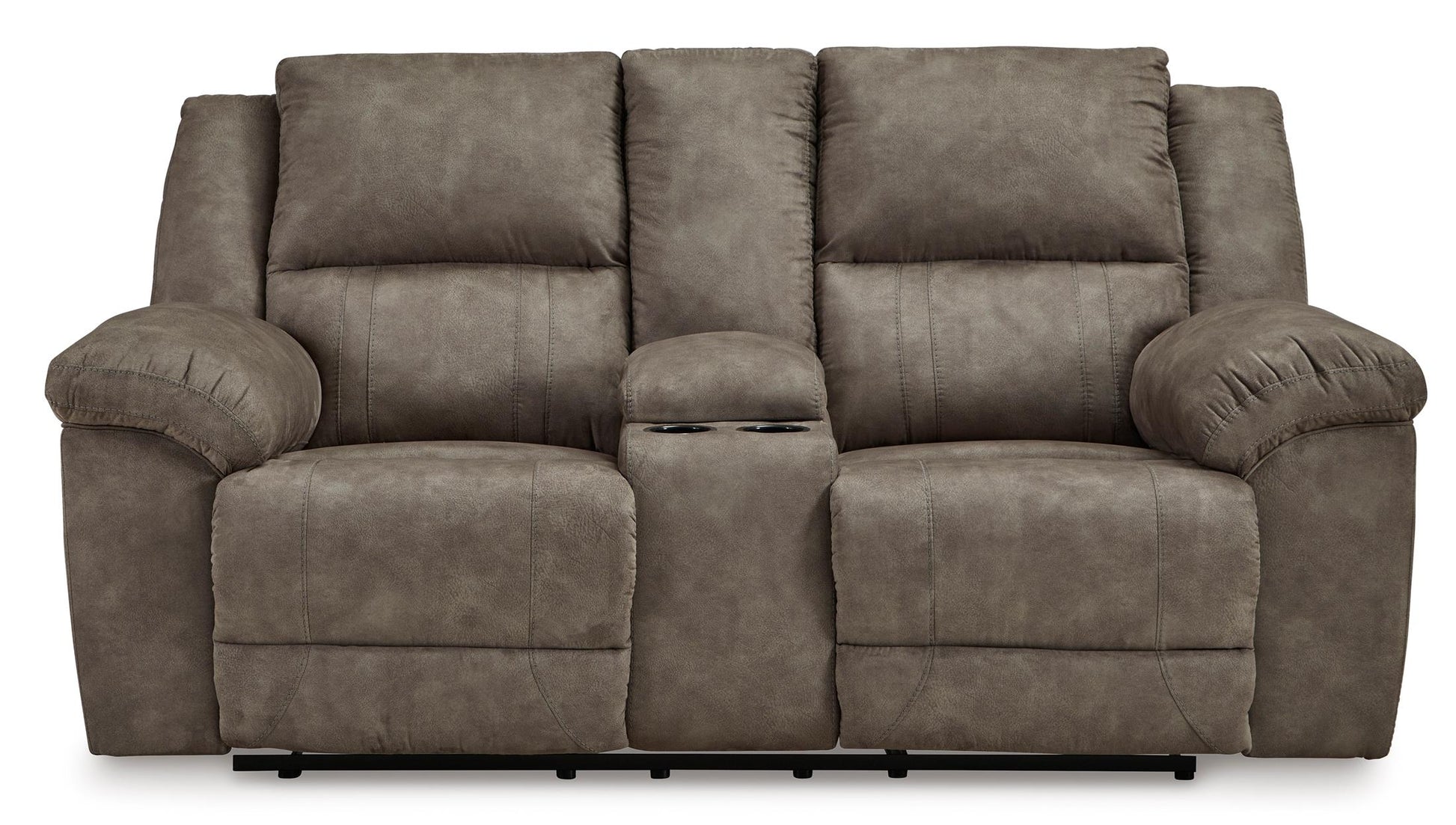 Laresview Reclining Console Loveseat