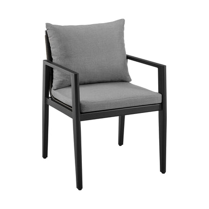 Grand Outdoor Patio Dining Chairs (Set of 2)