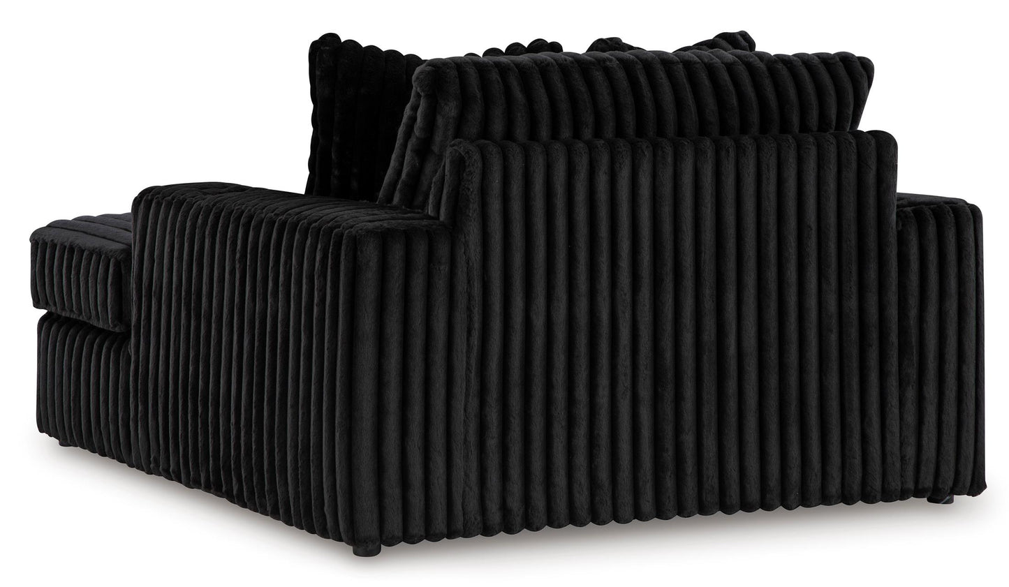 Midnight-Madness Oversized Chaise