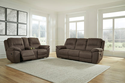 Next-Gen Gaucho Reclining Loveseat with Console