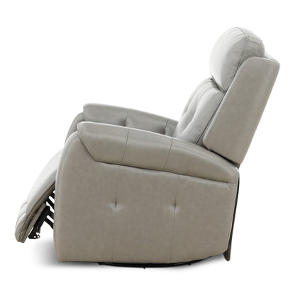Fairview Leather Power Swivel Glider