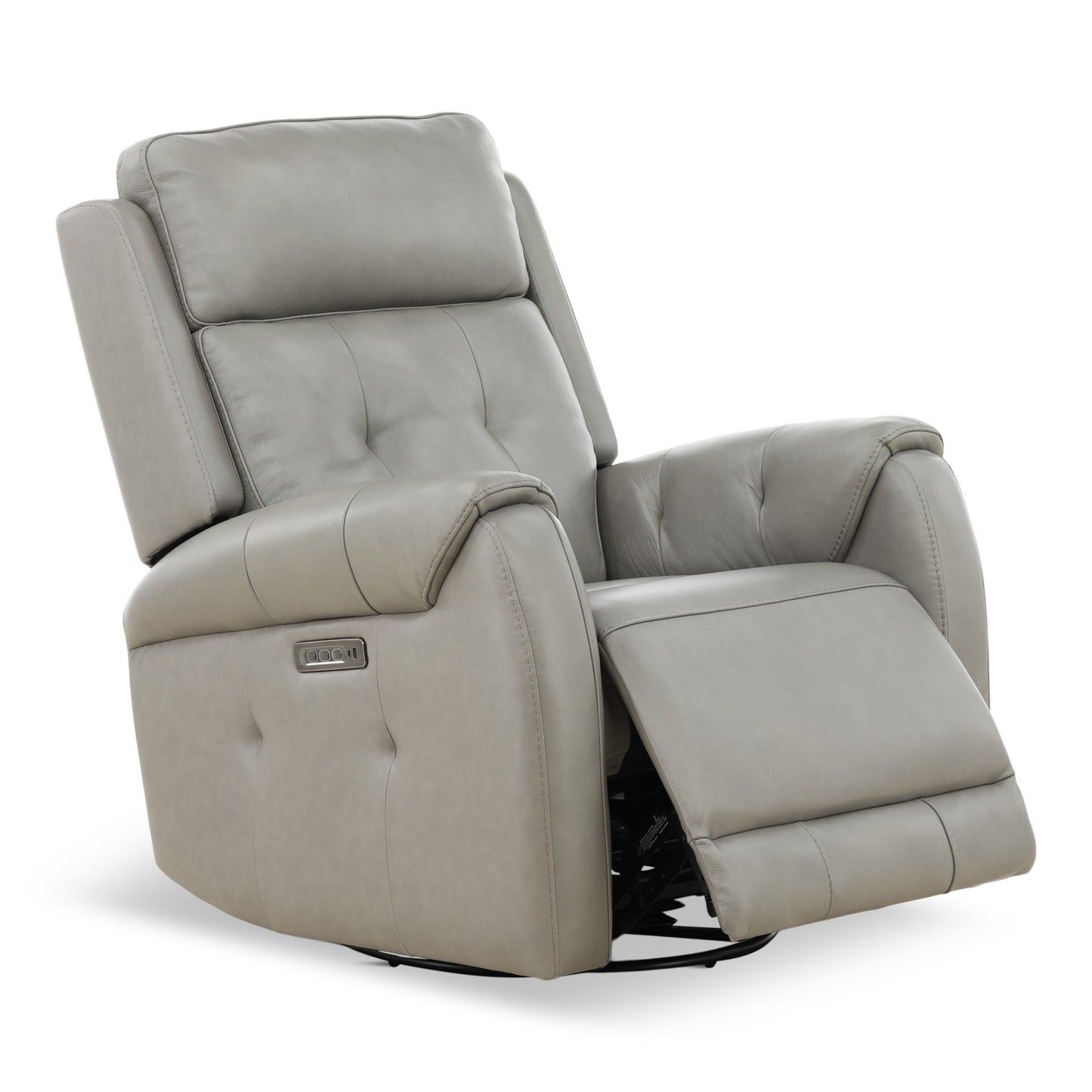 Fairview Leather Power Swivel Glider