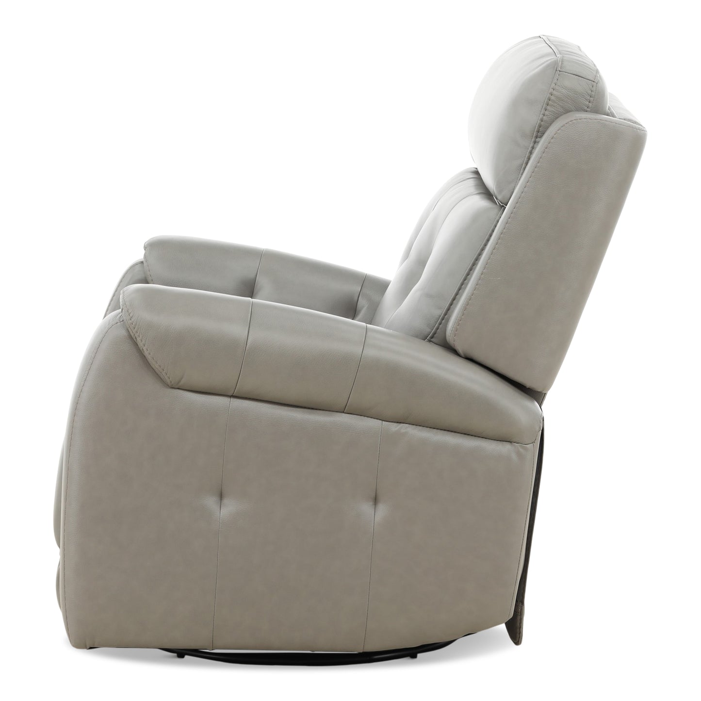Fairview Leather Power Swivel Glider