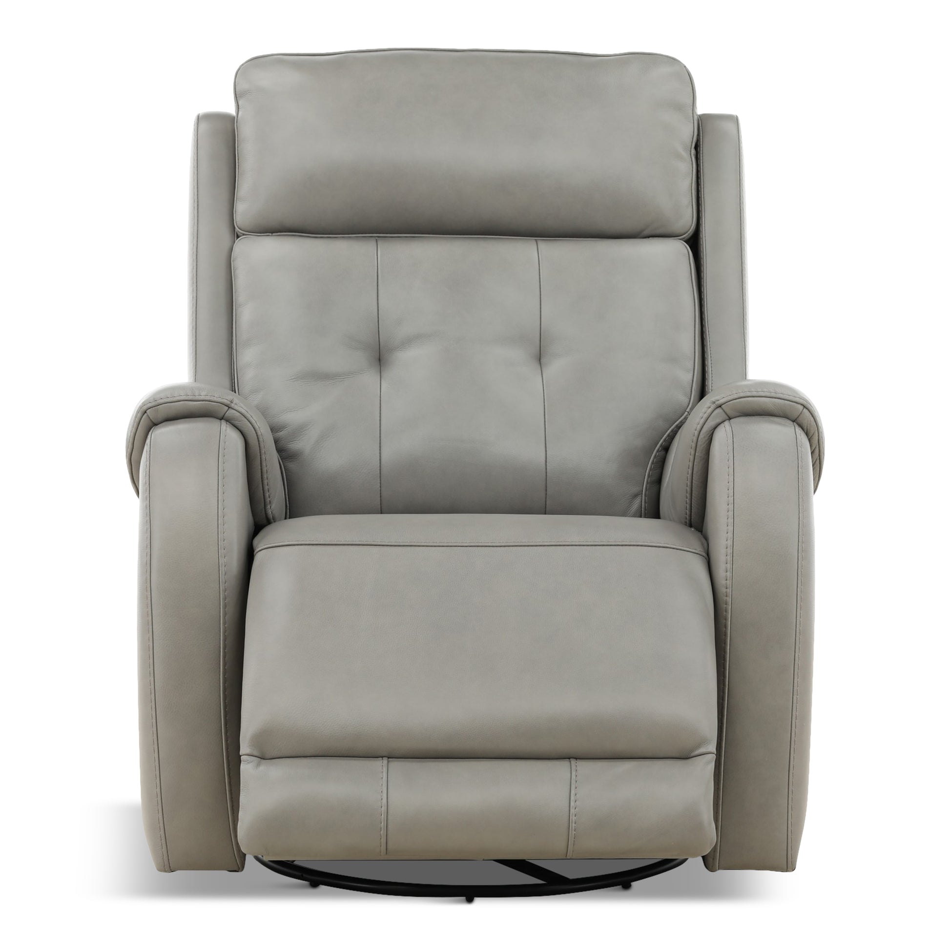 Fairview Leather Power Swivel Glider