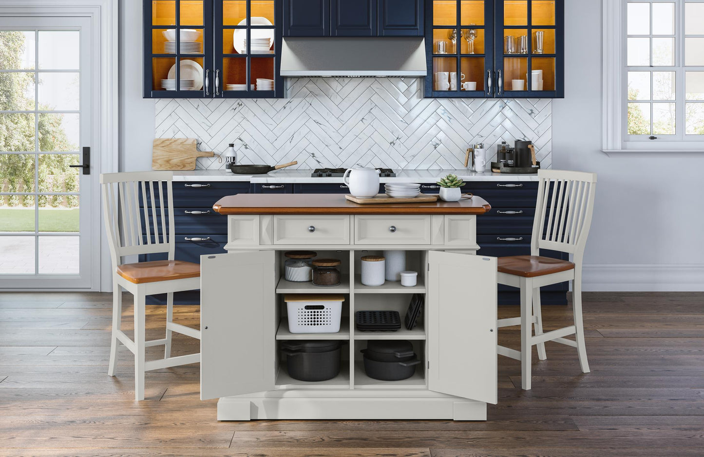 Americana Kitchen Island Set