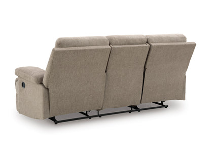 Tarrant Reclining Sofa with Drop Down Table