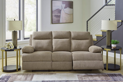 Tarrant Reclining Sofa with Drop Down Table