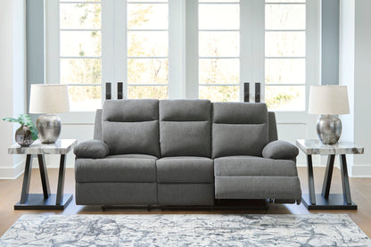Tarrant Reclining Sofa with Drop Down Table