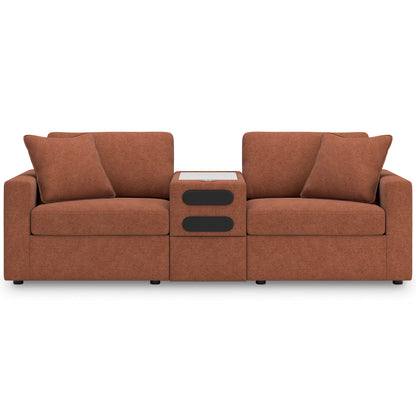 Modmax 3-Piece Loveseat with Audio Console