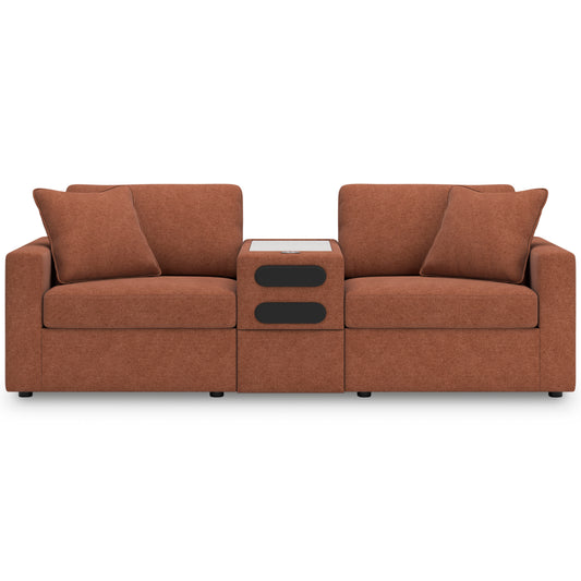 Modmax 3-Piece Loveseat with Audio Console