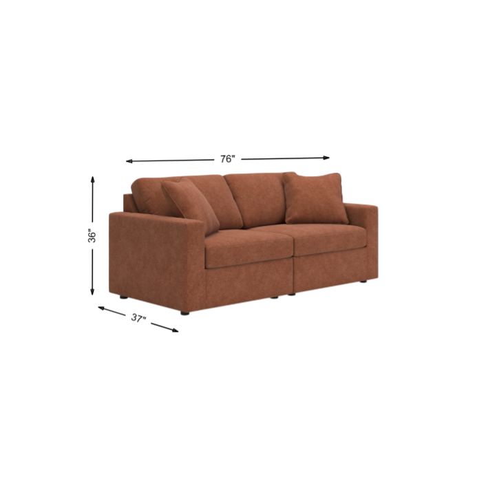 Modmax 2-Piece Loveseat