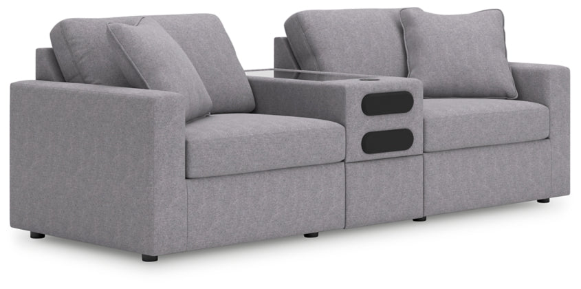Modmax 3-Piece Loveseat with Audio Console