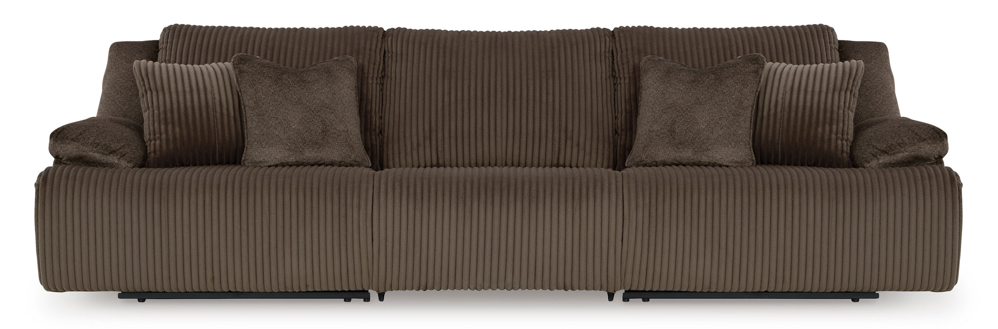 Ashley Top Tier 3-Piece Reclining Sectional Sofa