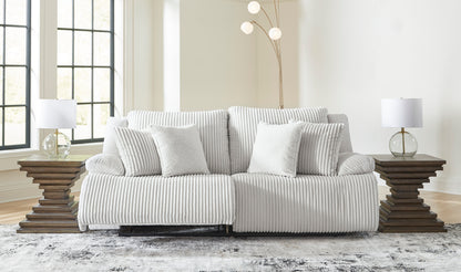 Ashley Top Tier 2-Piece Reclining Sectional Loveseat