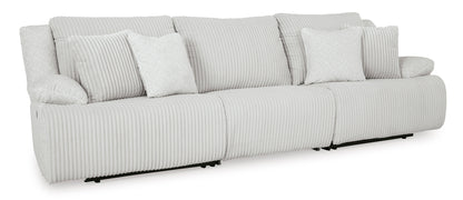 Ashley Top Tier 3-Piece Reclining Sectional Sofa