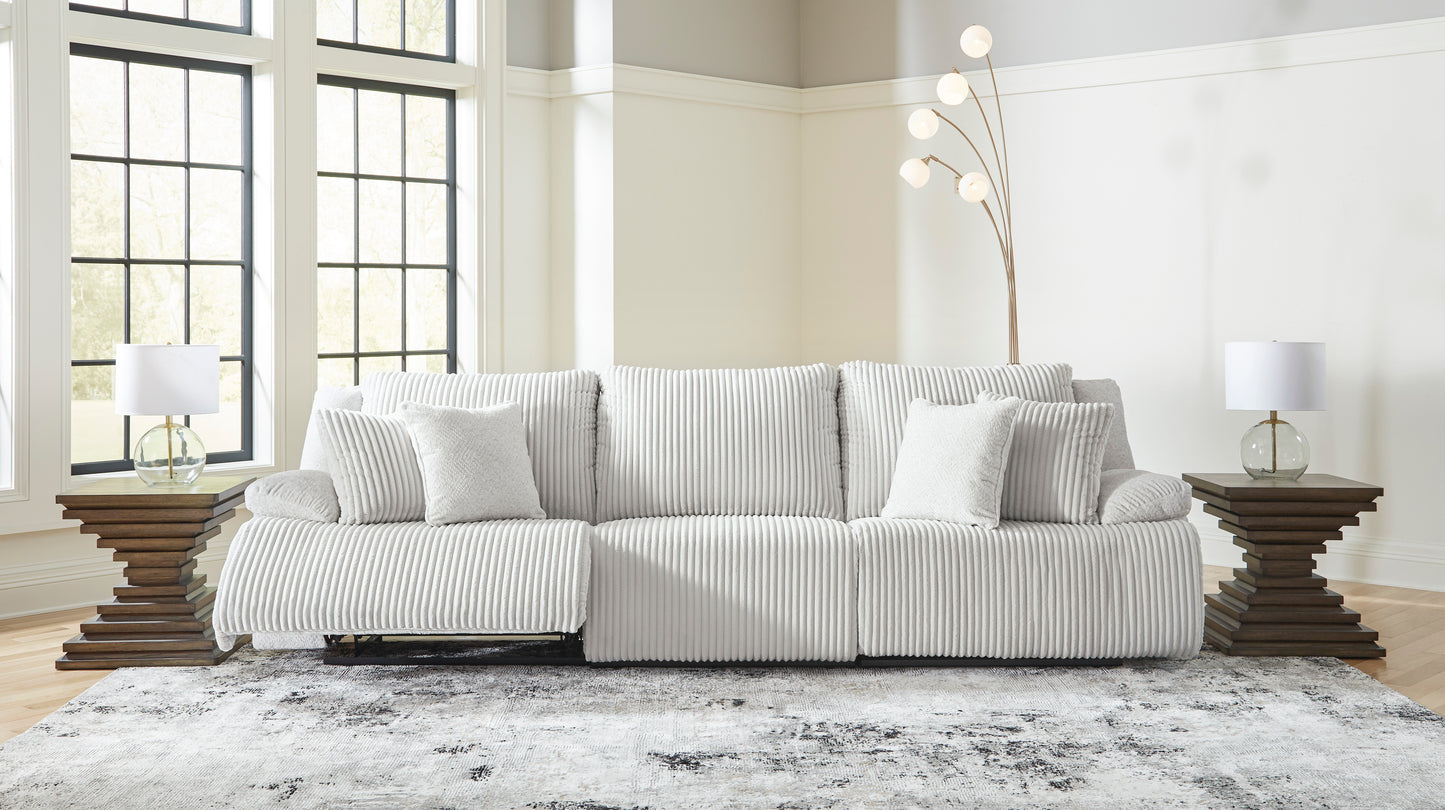 Ashley Top Tier 3-Piece Reclining Sectional Sofa