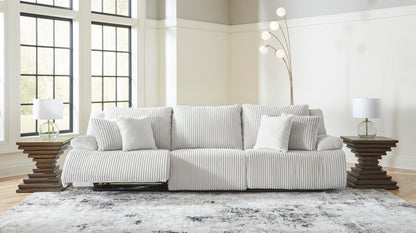 Ashley Top Tier 3-Piece Reclining Sectional Sofa