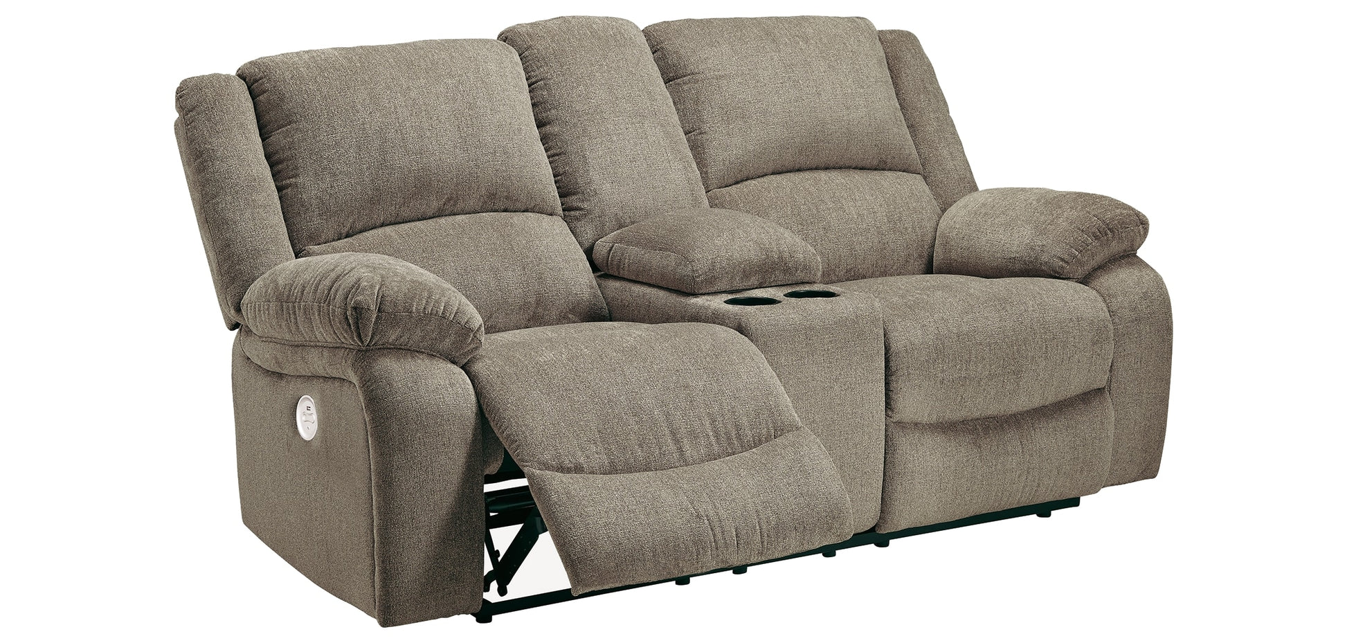 Draycoll Power Reclining Loveseat with Console