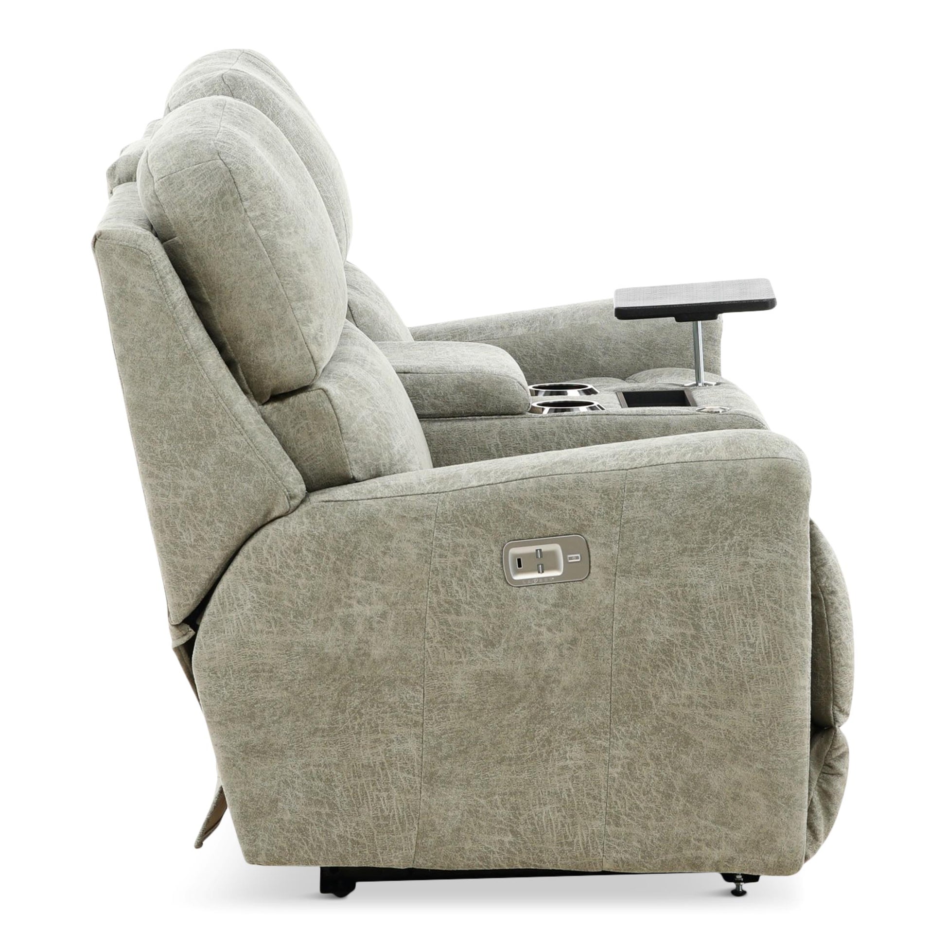 Apollo Power Reclining Console Loveseat