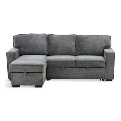 Amir 2-Piece Sectional with Sofa Bed