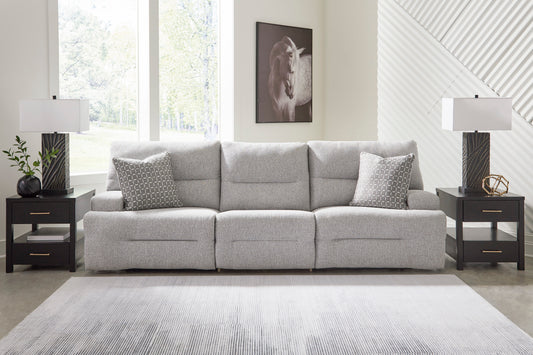 Ashley Acklen Place 3-Piece Next-Gen Nuvella™ Performance Fabric Dual Power Reclining Modular Sofa