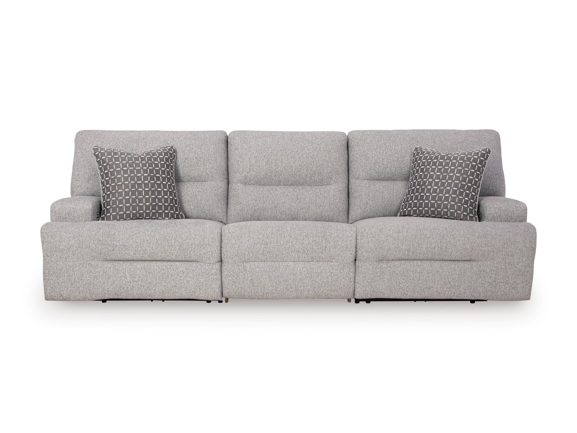 Ashley Acklen Place 3-Piece Next-Gen Nuvella™ Performance Fabric Dual Power Reclining Modular Sofa