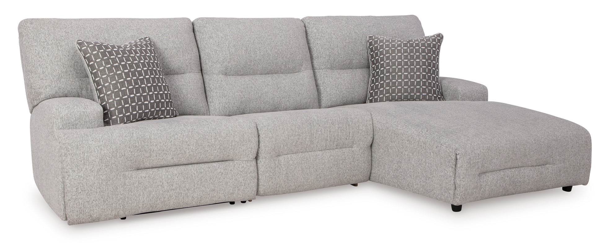 Acklen Place 3-Piece Right-Facing Power Reclining Sectional
