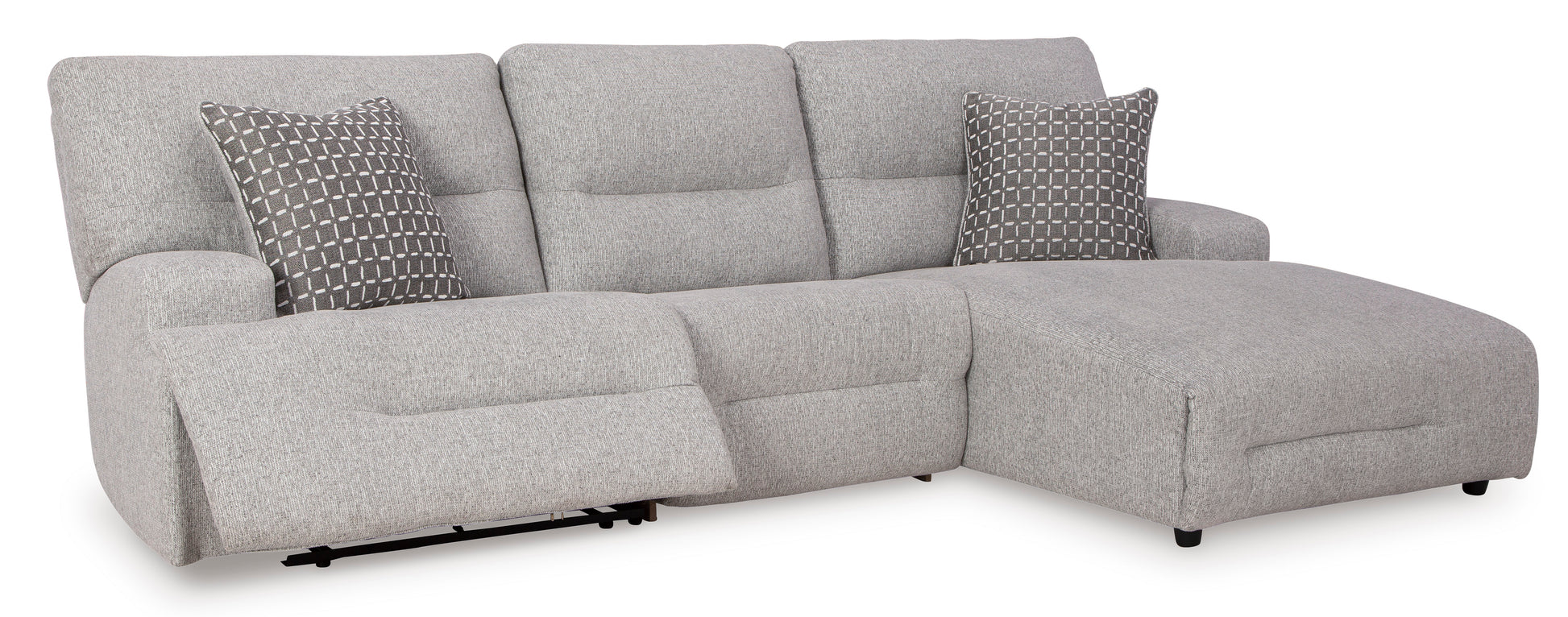 Acklen Place 3-Piece Right-Facing Power Reclining Sectional