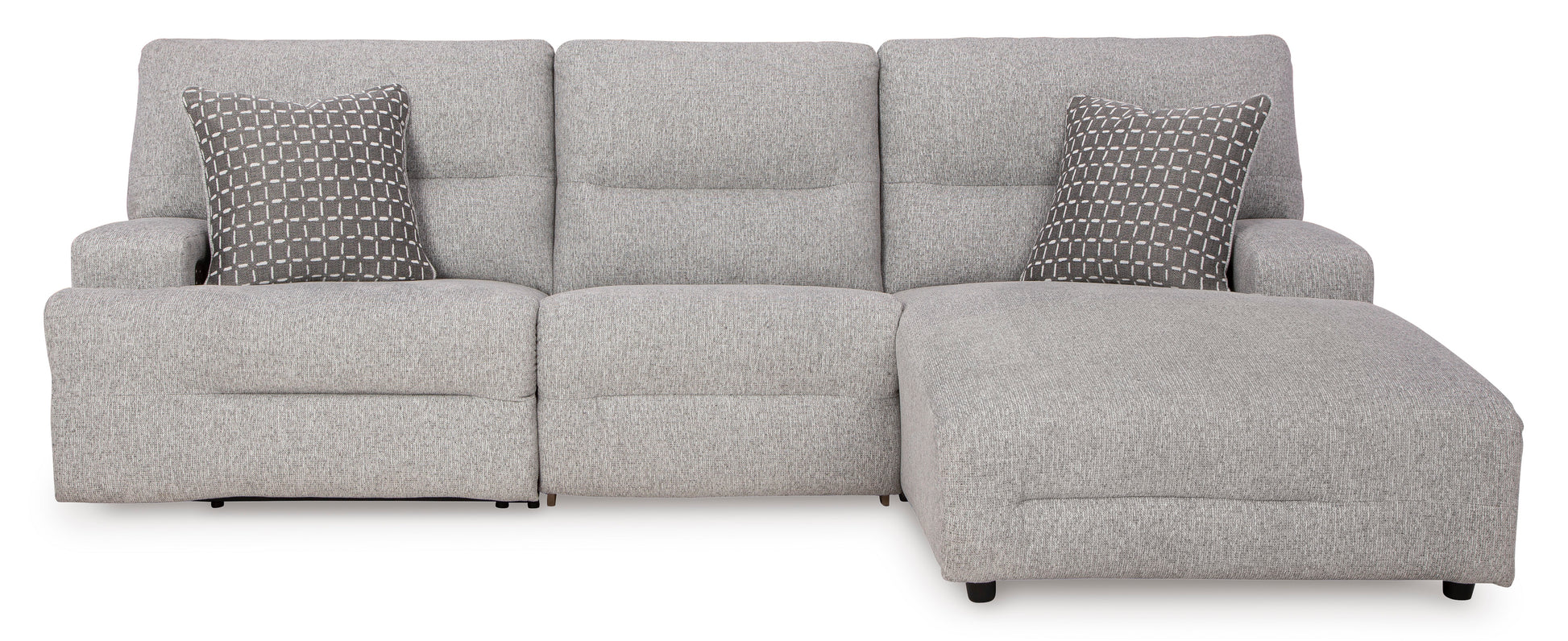 Acklen Place 3-Piece Right-Facing Power Reclining Sectional