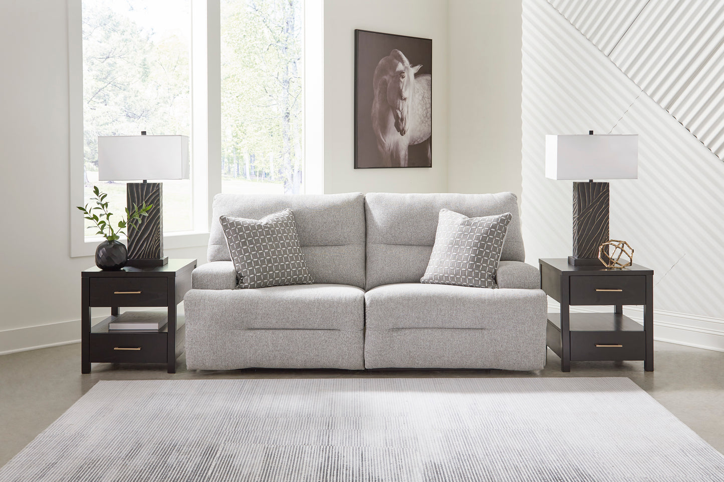 Acklen Place 2-Piece Power Reclining Sectional Loveseat