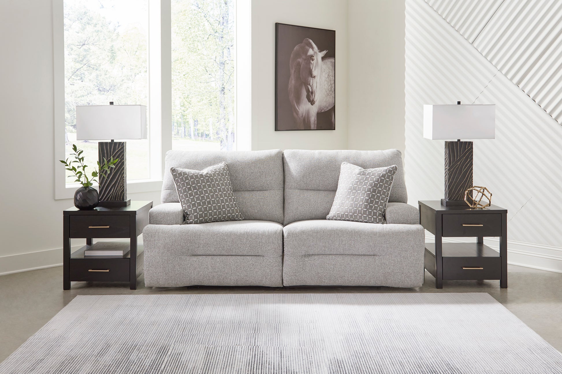 Acklen Place 2-Piece Power Reclining Sectional Loveseat