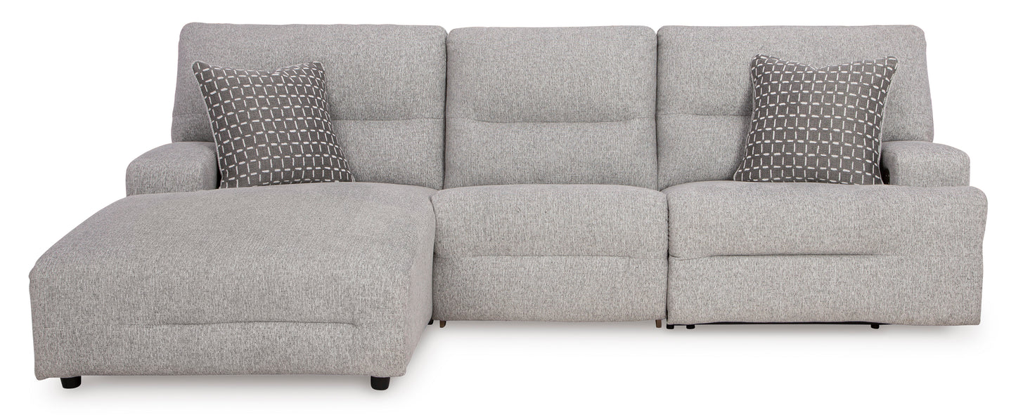 Acklen Place 3-Piece Left-Facing Power Reclining Sectional