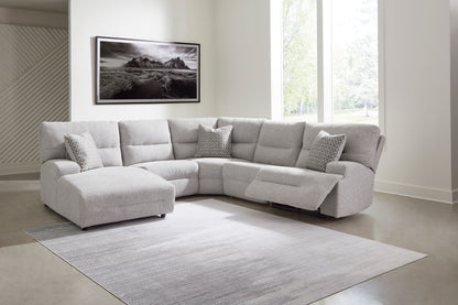 Acklen Place 5-Piece Power Reclining Sectional with Chaise
