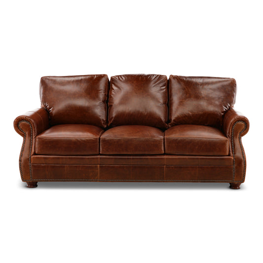 Renan Leather Sofa