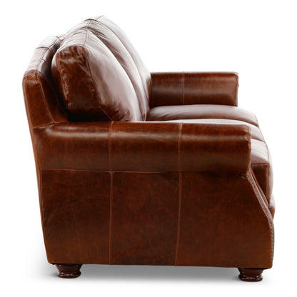Renan Leather Sofa