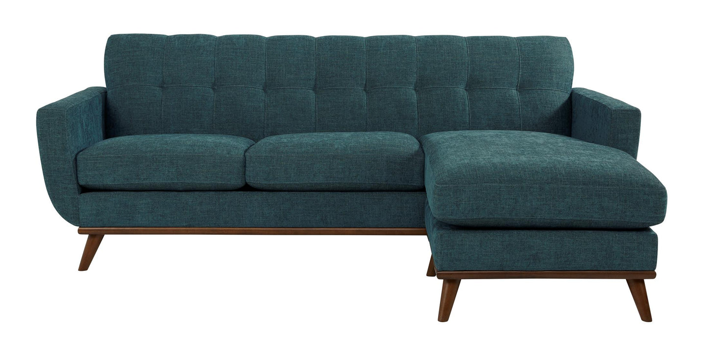 Topaz Teal Sofa Chaise