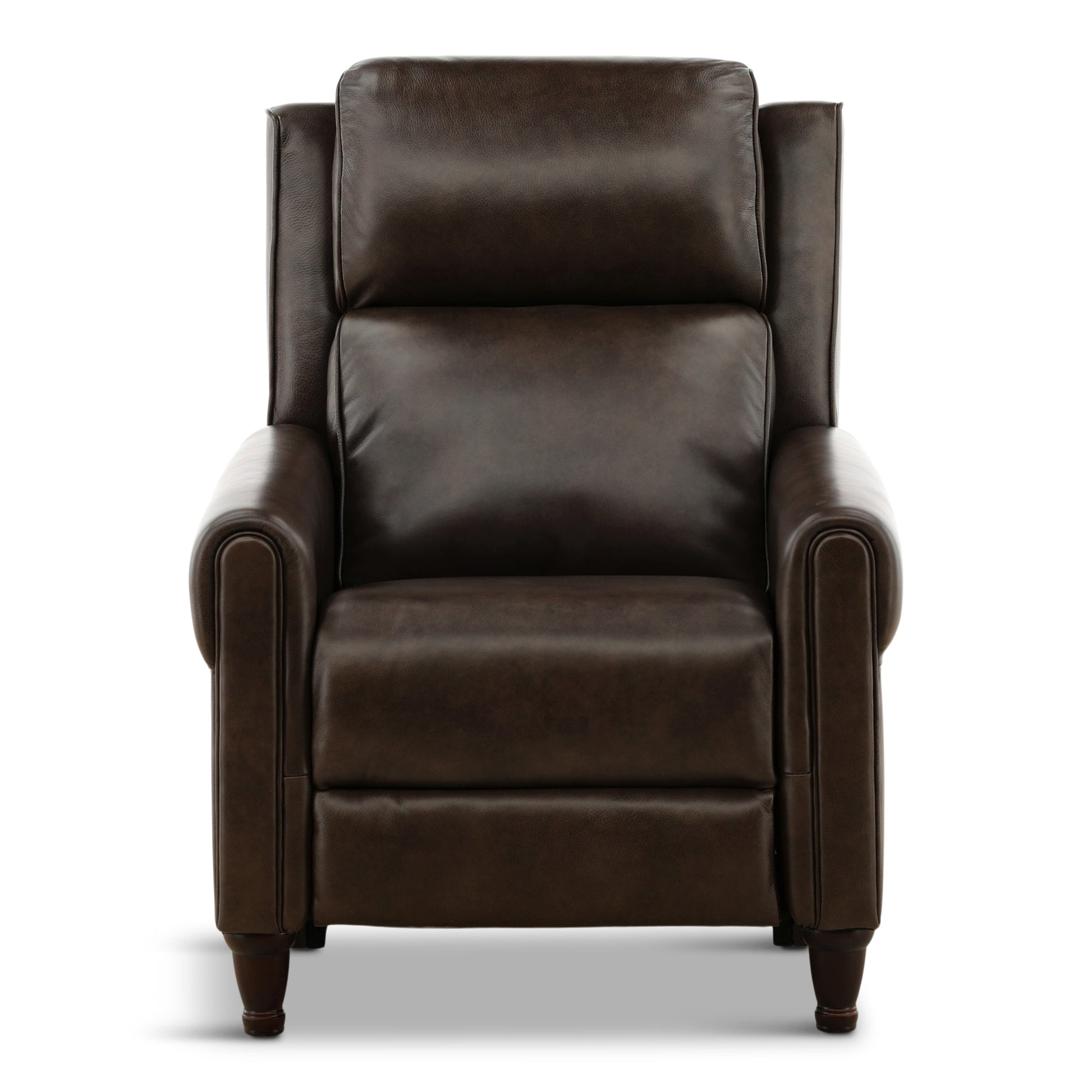Glendale Leather Power Hi-Leg ZeroGravity Recliner Dark Brown