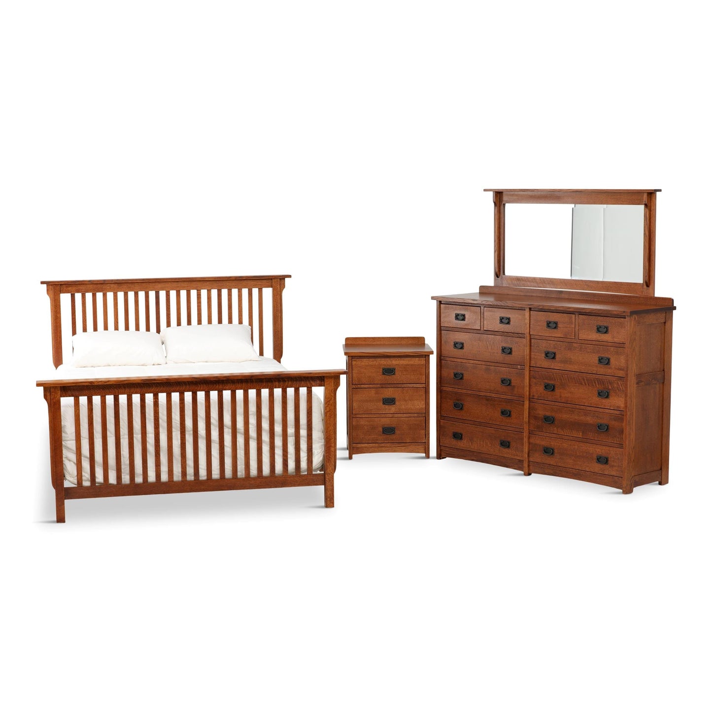 American Mission 5-Piece Slat Bedroom Set