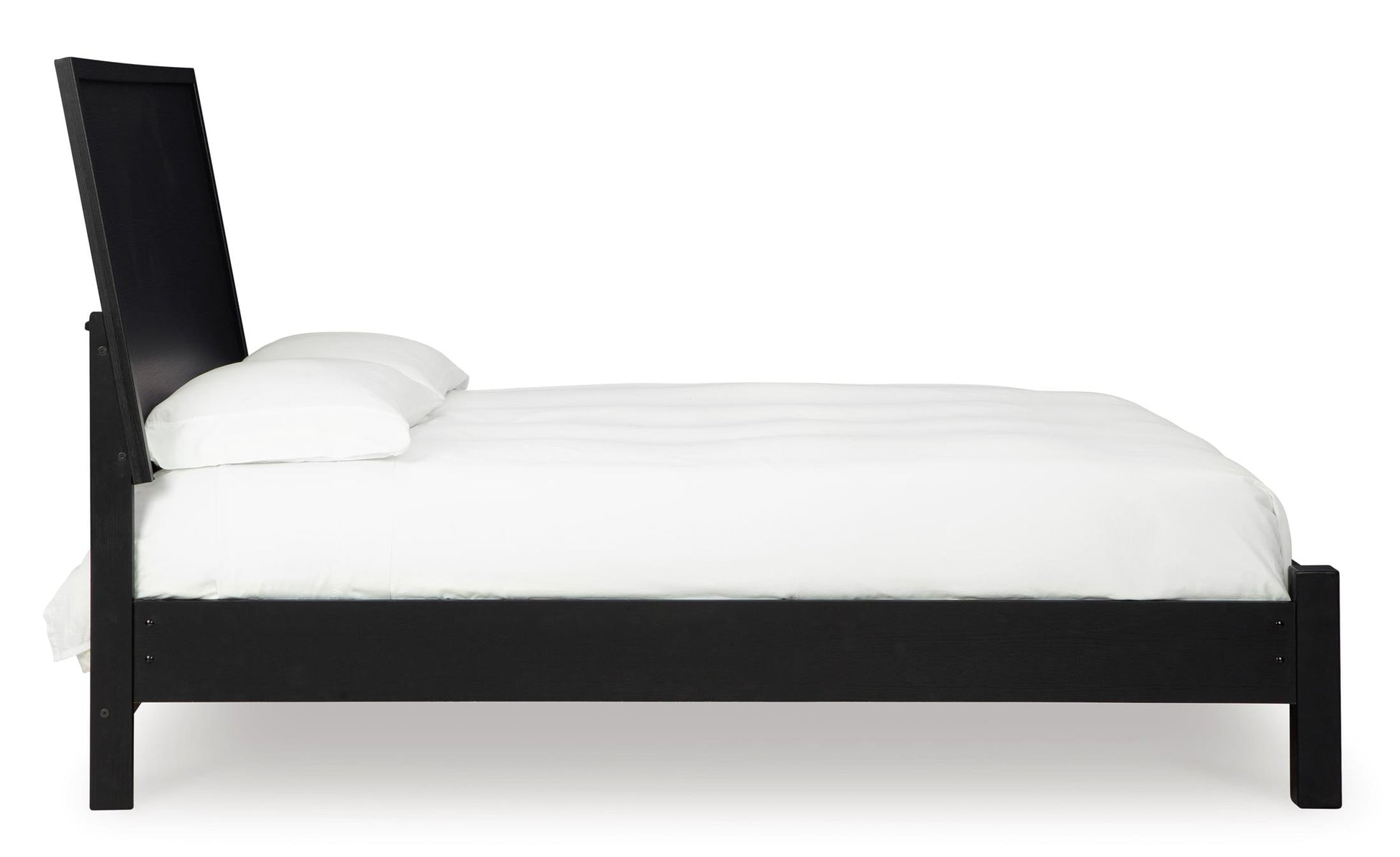 Danziar Panel Bed with Post Leg Footboard