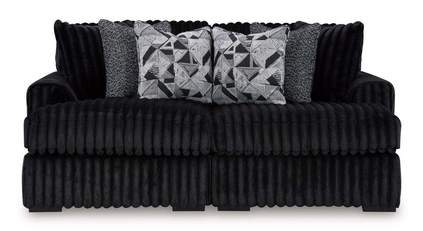 Ashley Midnight-Madness Super Chaise Onyx
