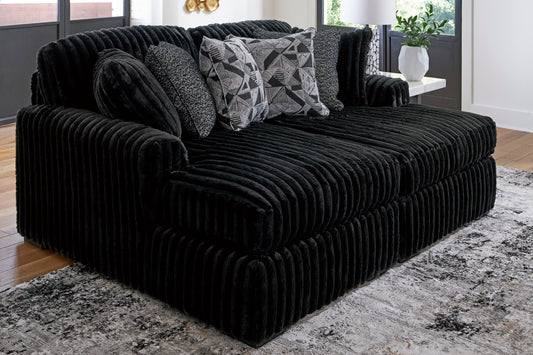 Ashley Midnight-Madness Super Chaise - alternate view
