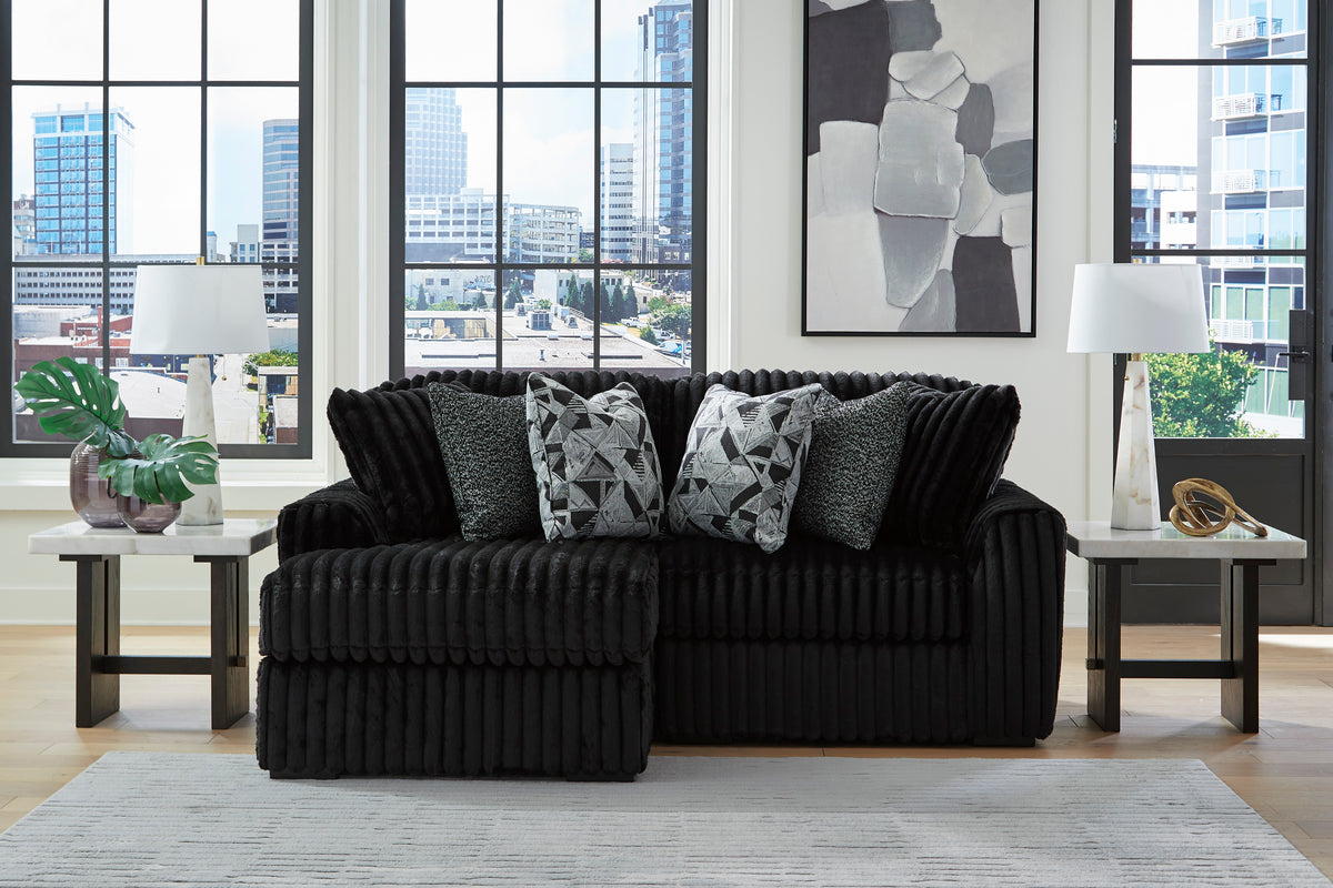 Ashley Midnight-Madness 2-Piece Sectional with Chaise