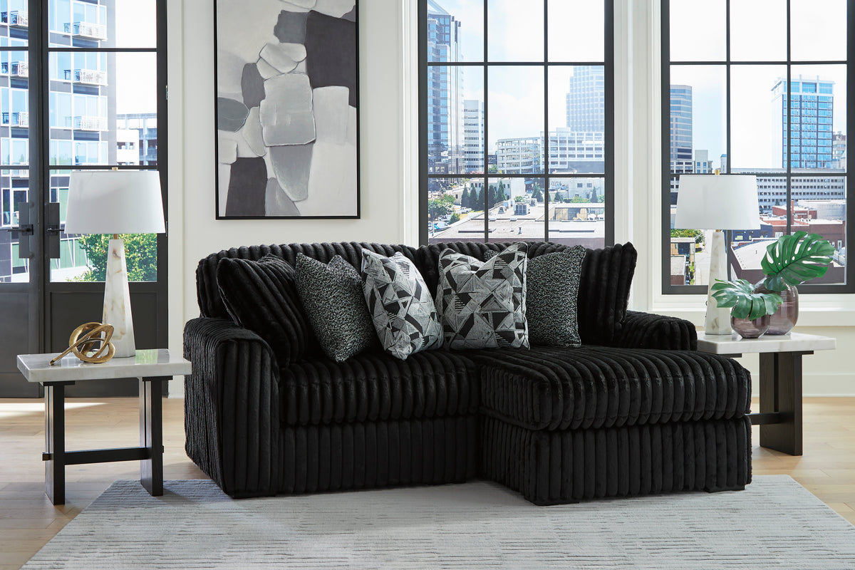 Ashley Midnight-Madness 2-Piece Sectional with Chaise