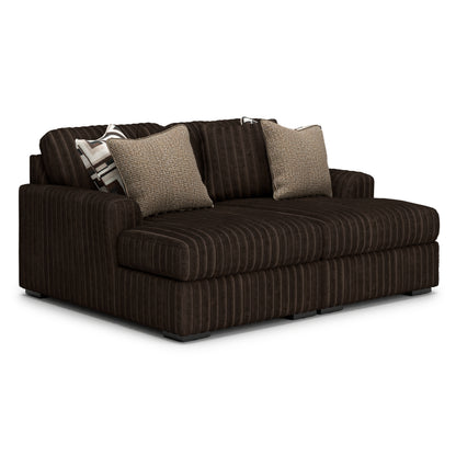 Ashley Midnight-Madness Super Chaise Chocolate