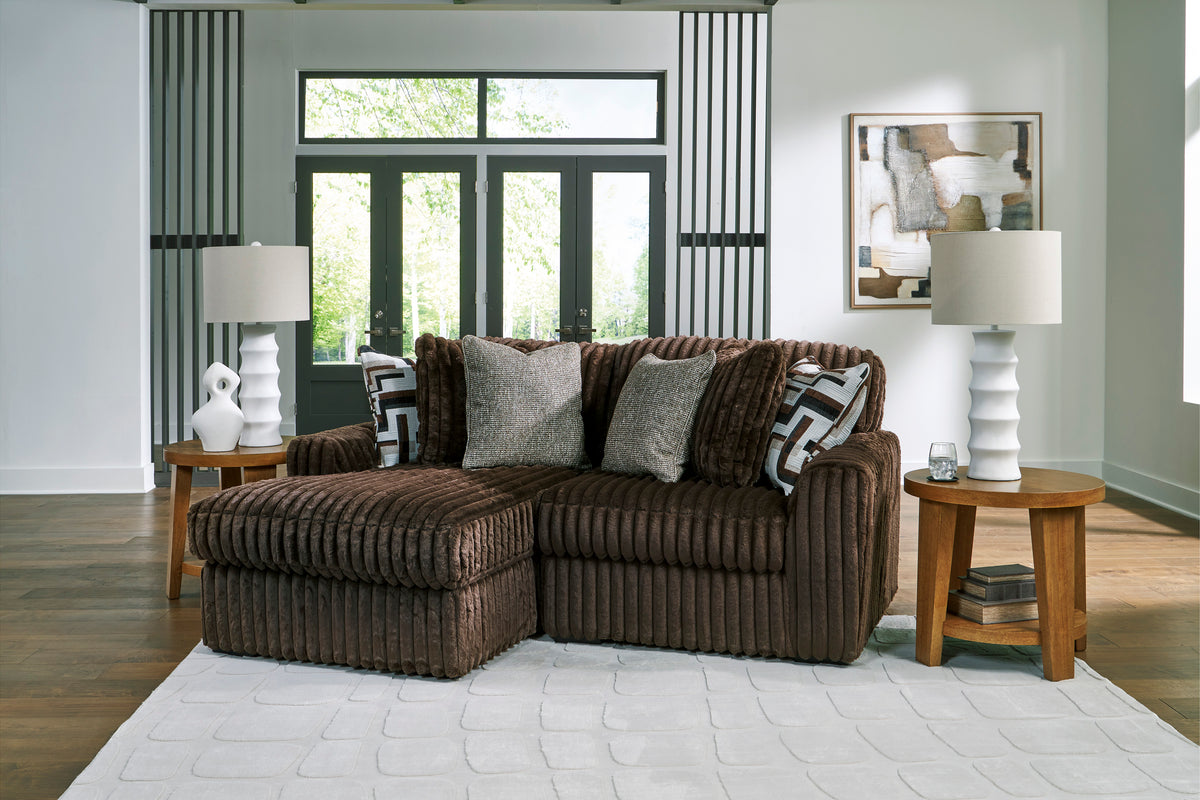 Ashley Midnight-Madness 2-Piece Sectional with Chaise