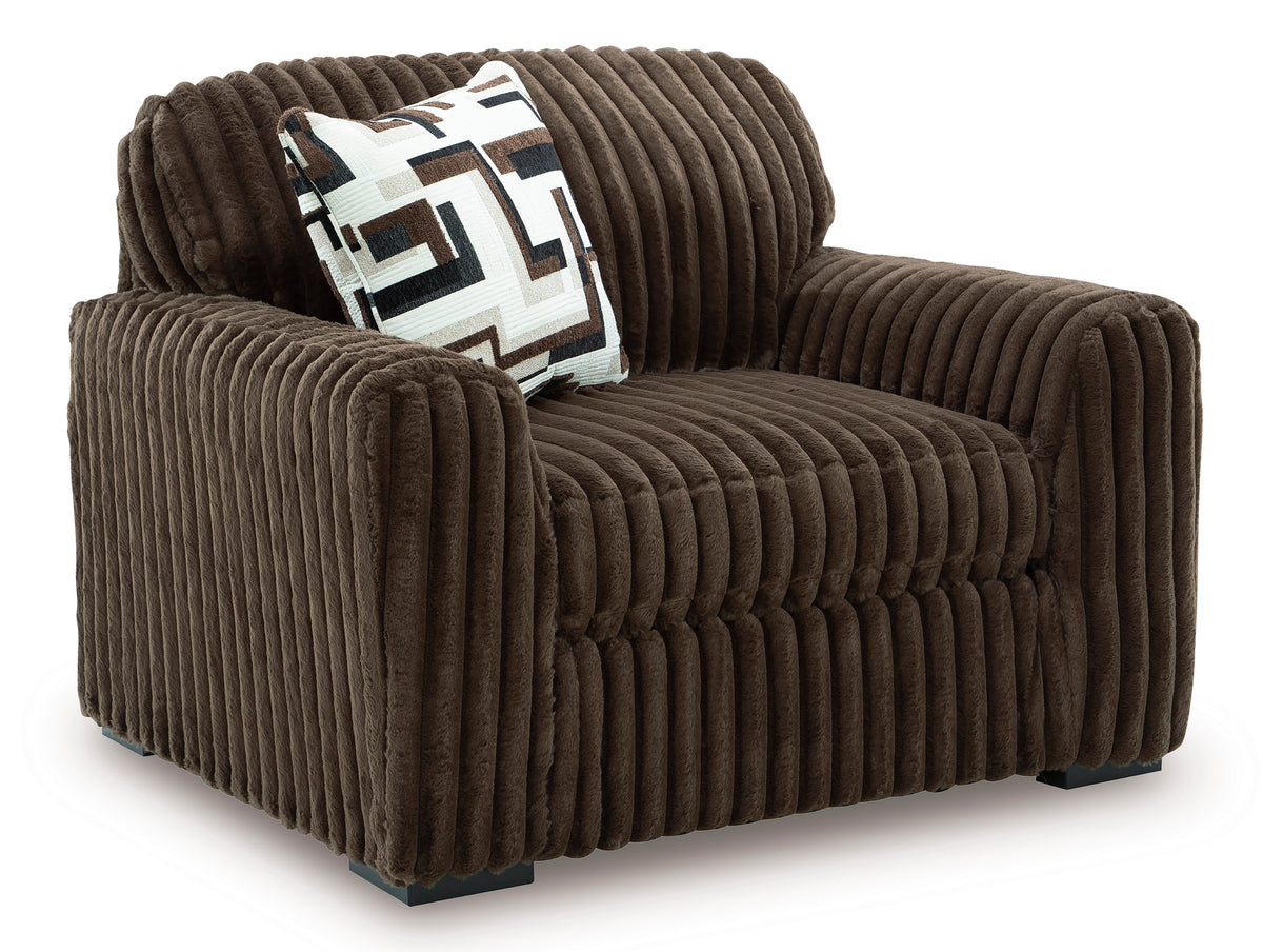Ashley Midnight-Madness Chair and a Half