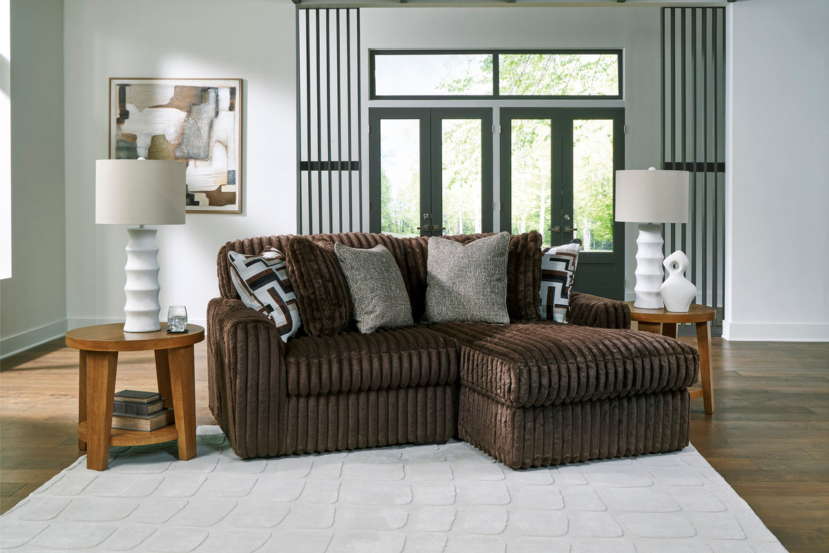 Ashley Midnight-Madness 2-Piece Sectional with Chaise