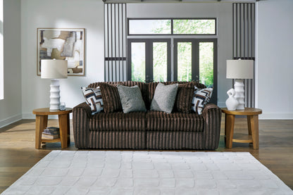 Ashley Midnight-Madness 2-Piece Sectional Sofa Chocolate